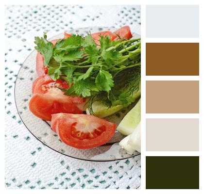 Healthy Food Salad Vegetables Image